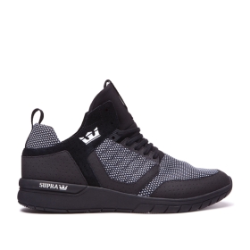 Mens Supra High Top Shoes METHOD Black/White/black | AU-21409